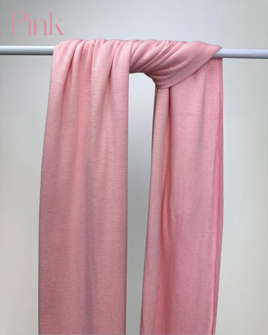 Pink Jersey Hijab + Matching Undercap