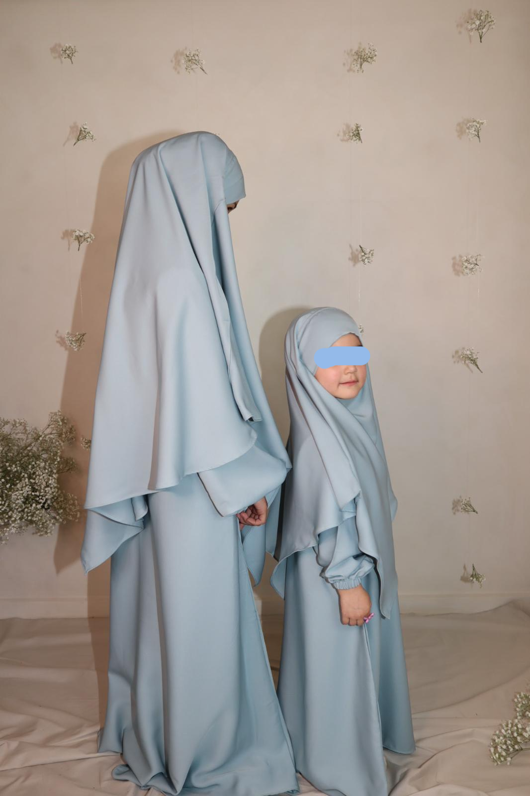 Mint Essential Khimar and Abaya Set